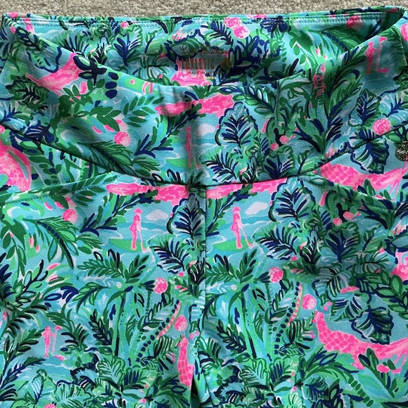 Lilly Pulitzer Luxletic Golf Corso Pants Size 00 - Picture 3 of 4